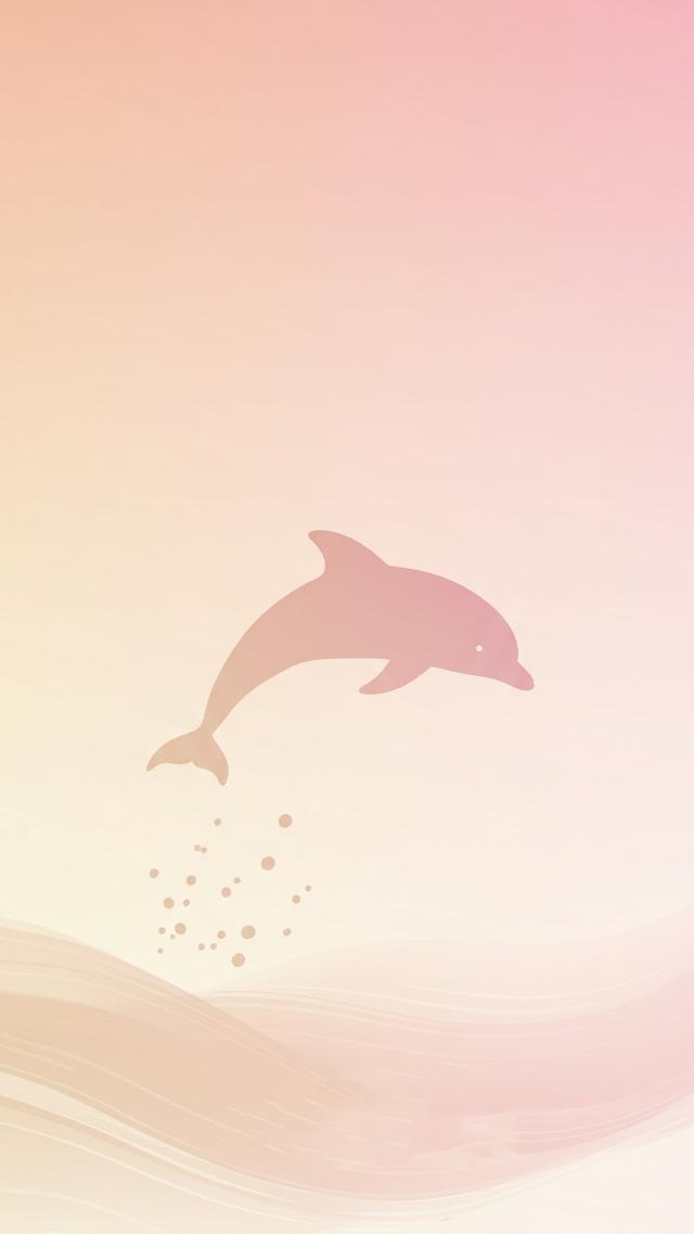 Silhouette of Dolphins