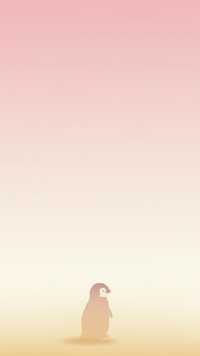 Silhouette of Penguins