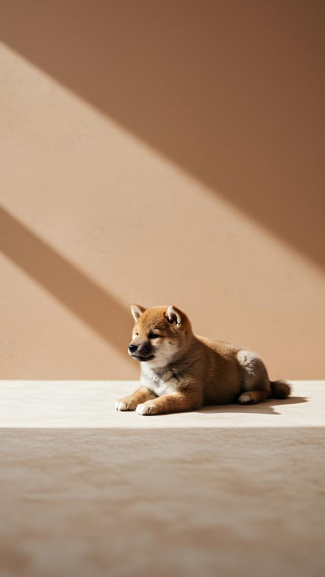 Puppy's Sunbathing