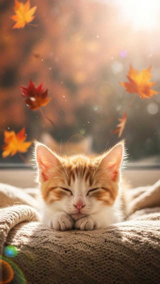 Naptime for a Little Kitten