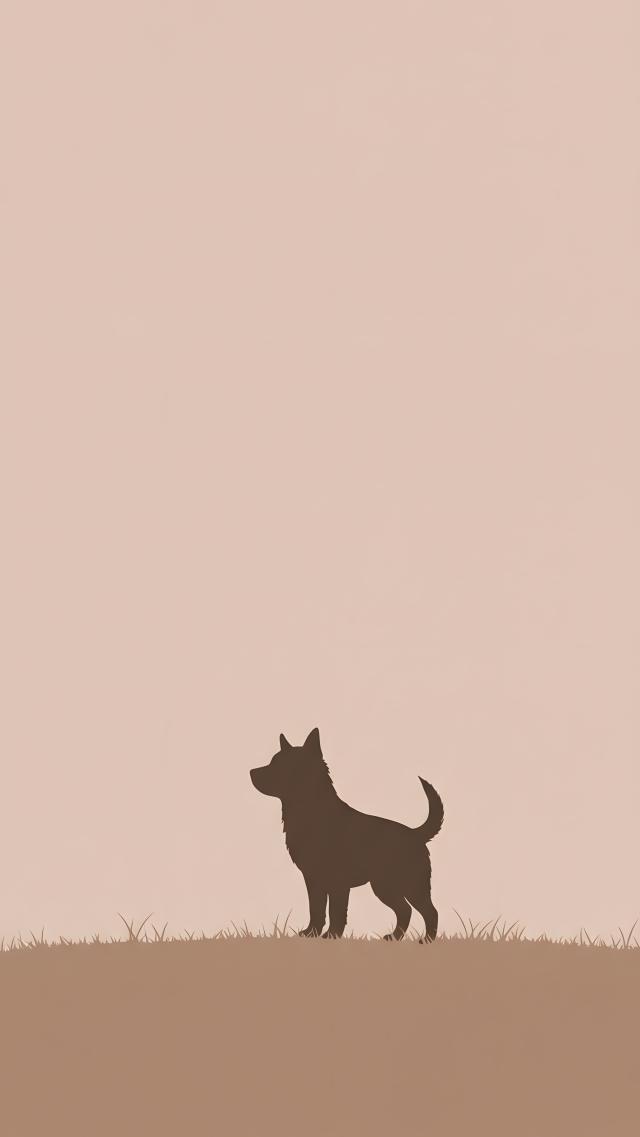 Dog - Minimalist Style
