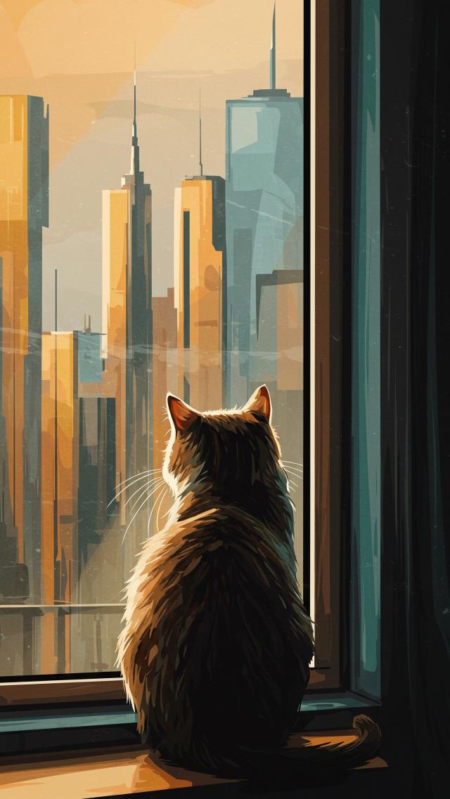 Cat by the Window