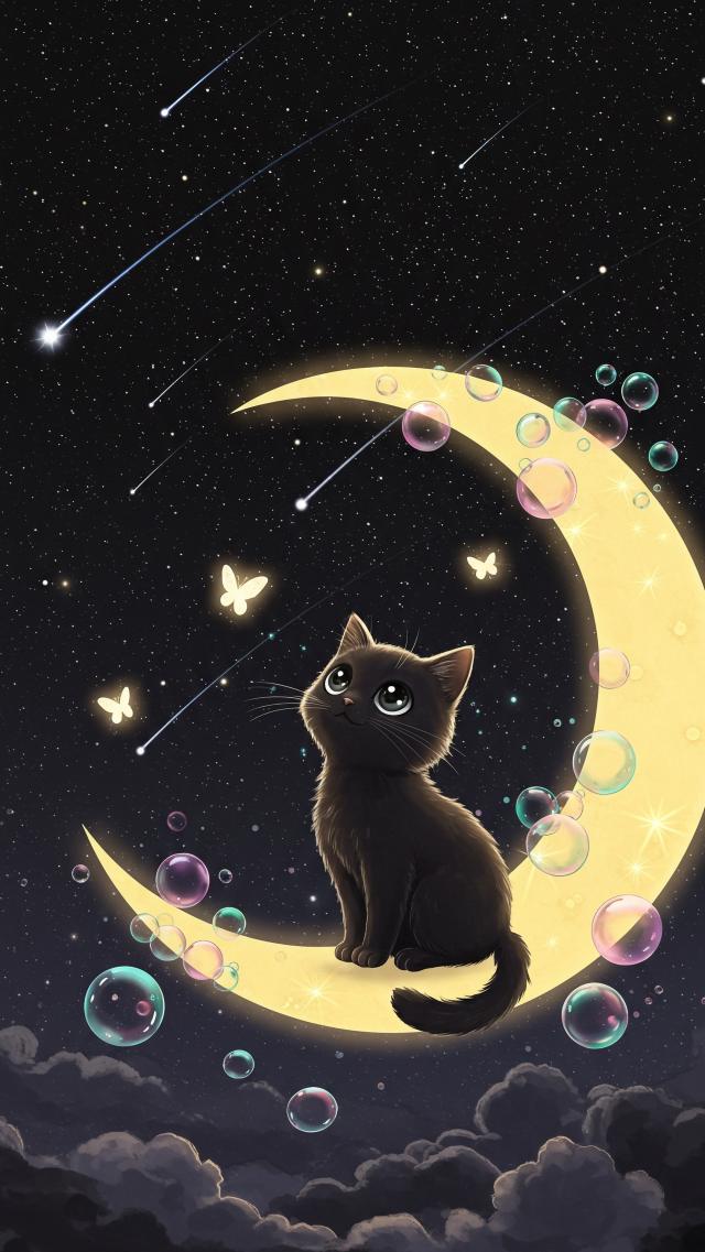The Dream of a Black Cat and a Meteor