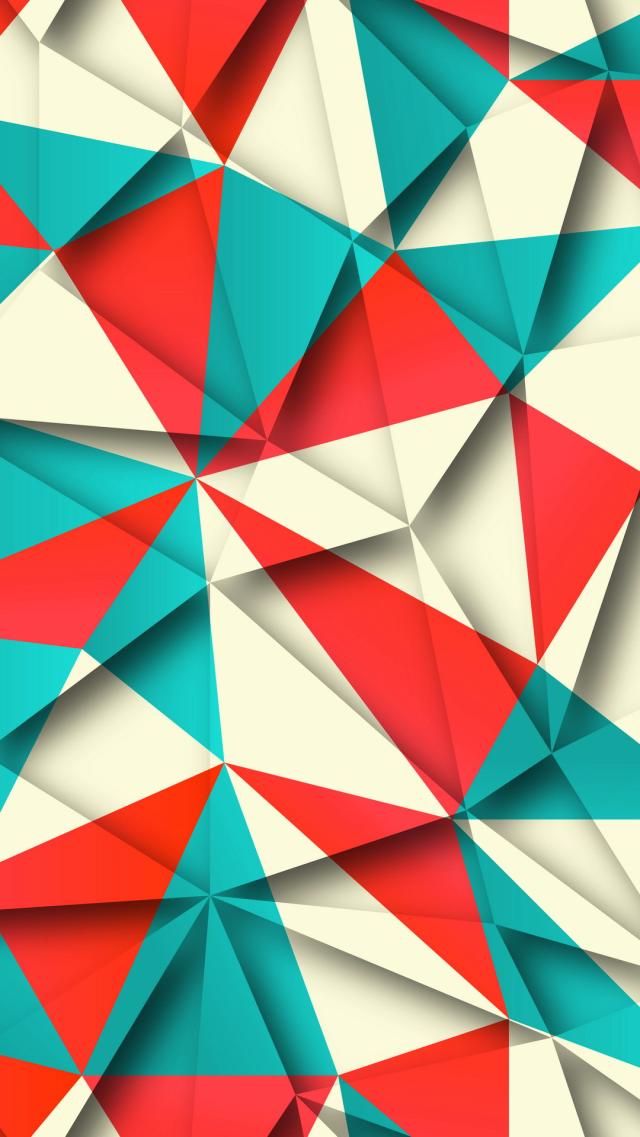 Stylish Geometric Pattern Mobile Wallpaper