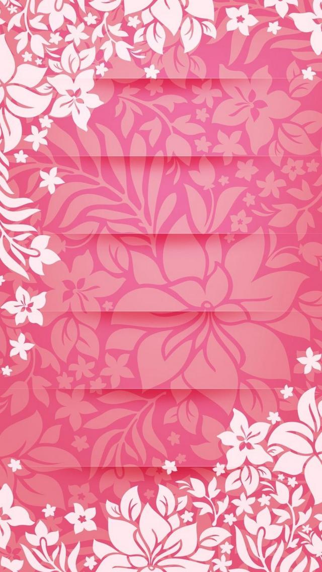 Cute Pink Floral Pattern