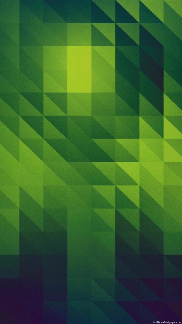Green Geometric Pattern