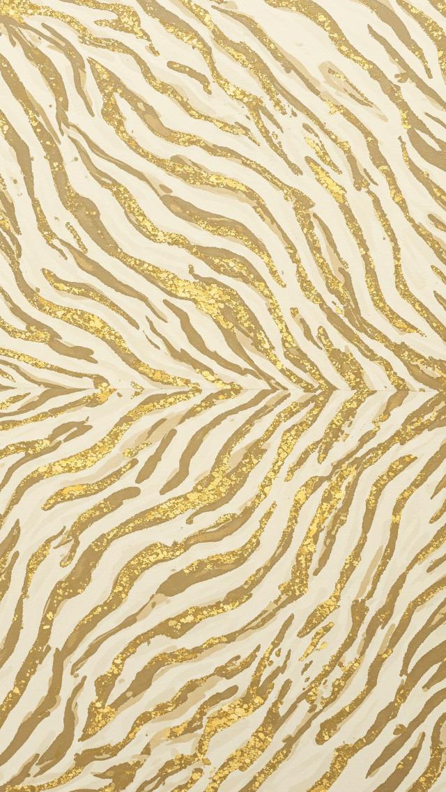 Zebra Stripes - Gold