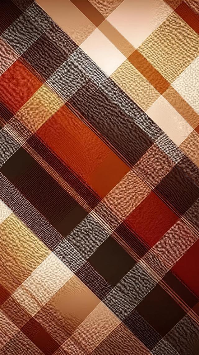 Plaid Patterned Fabric
