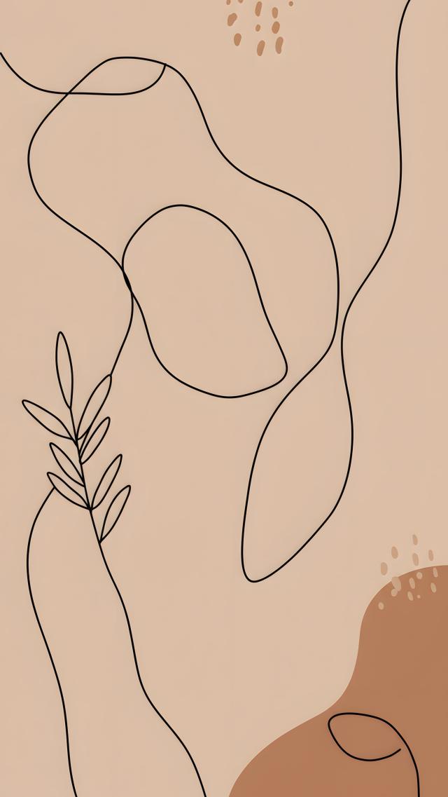 Modern Art - Light Tan