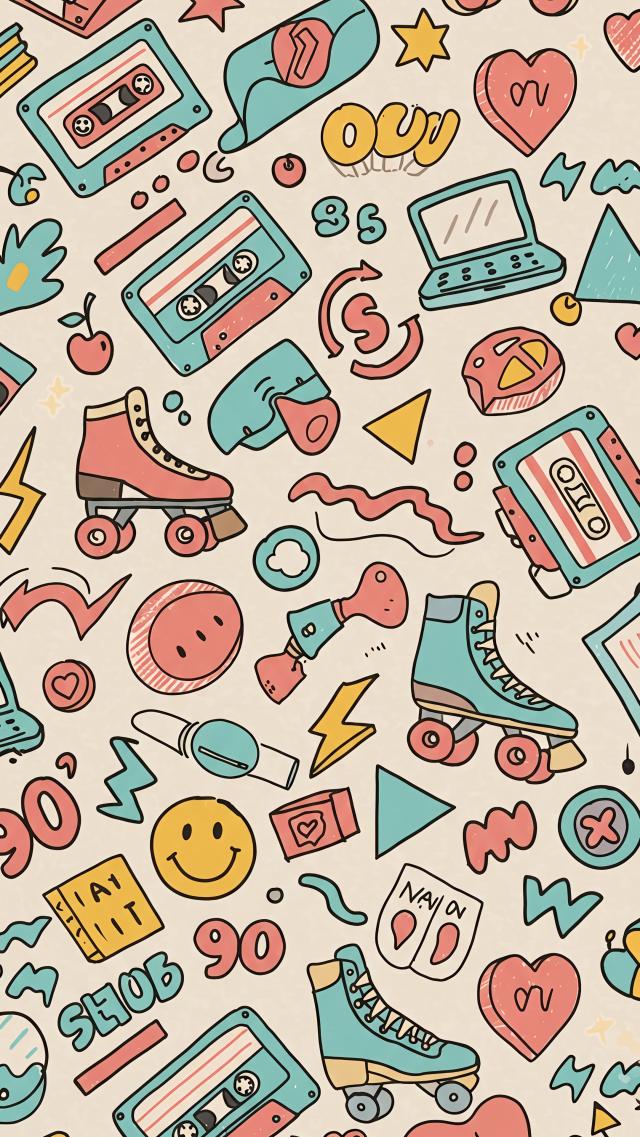 Retro Pop Graffiti Style