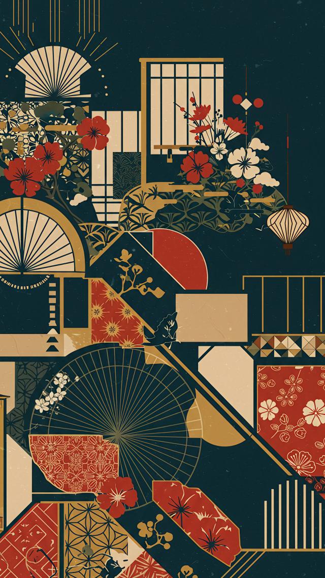 Japanese Style Decorative Art