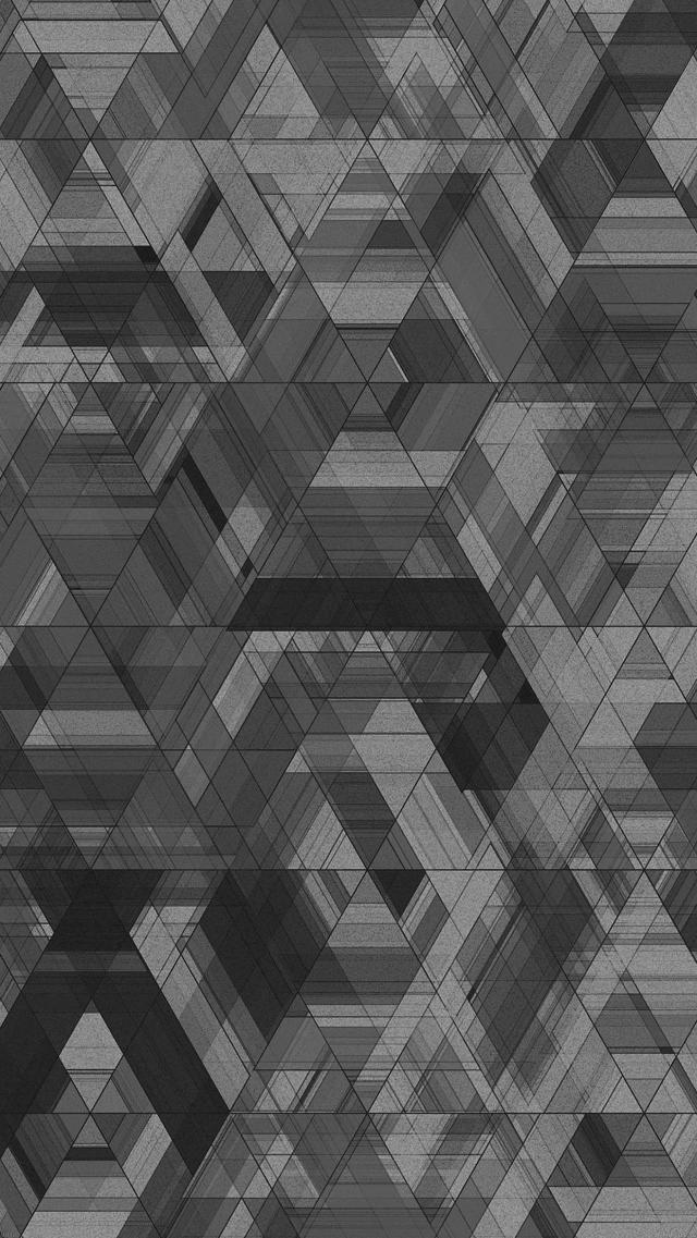 Geometric Patterns - Gray