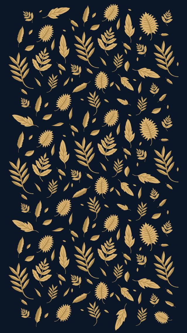 Golden Leaf Pattern