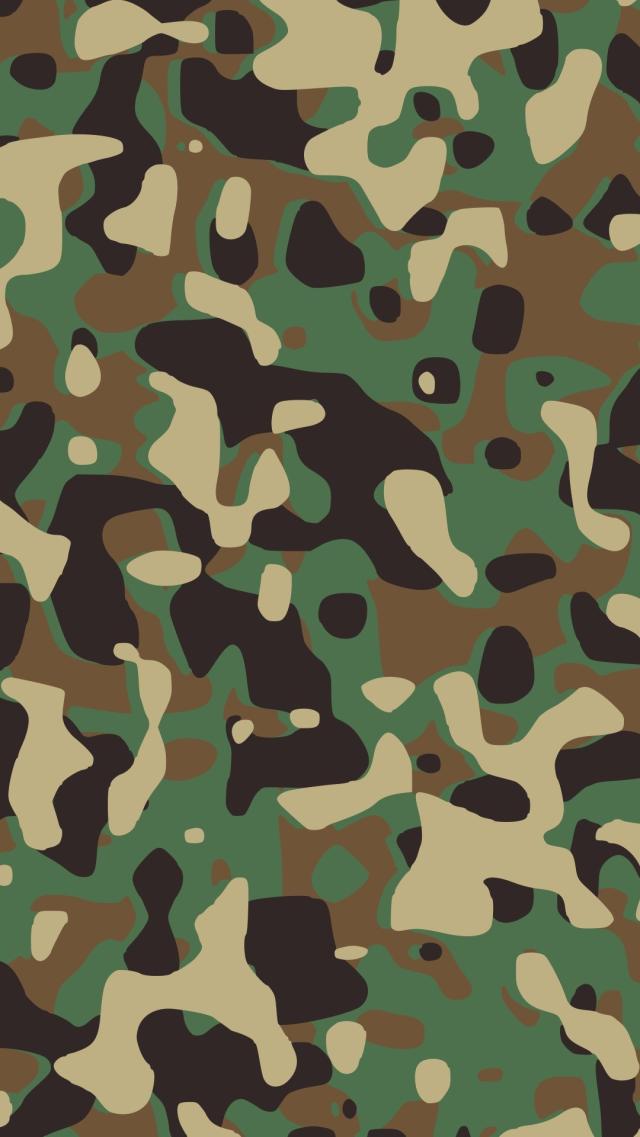 Camouflage iPhone Wallpaper