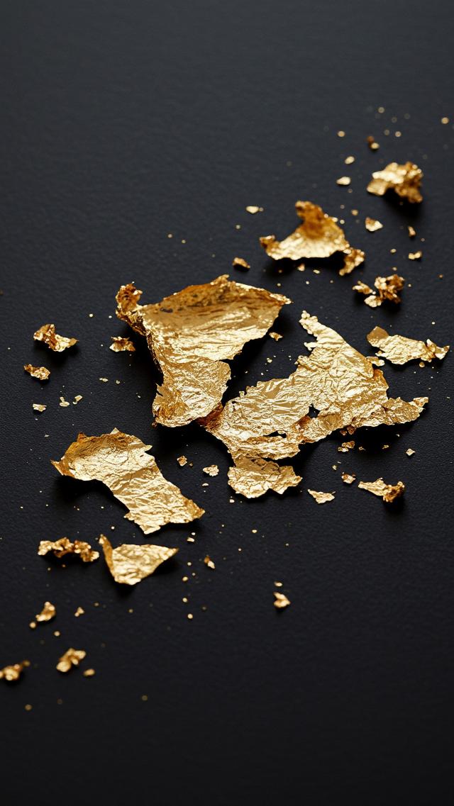 The Shimmer of Gold Leaf