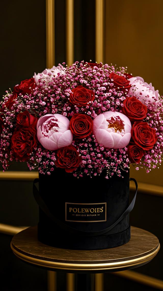 Elegant and Luxurious Flower Box