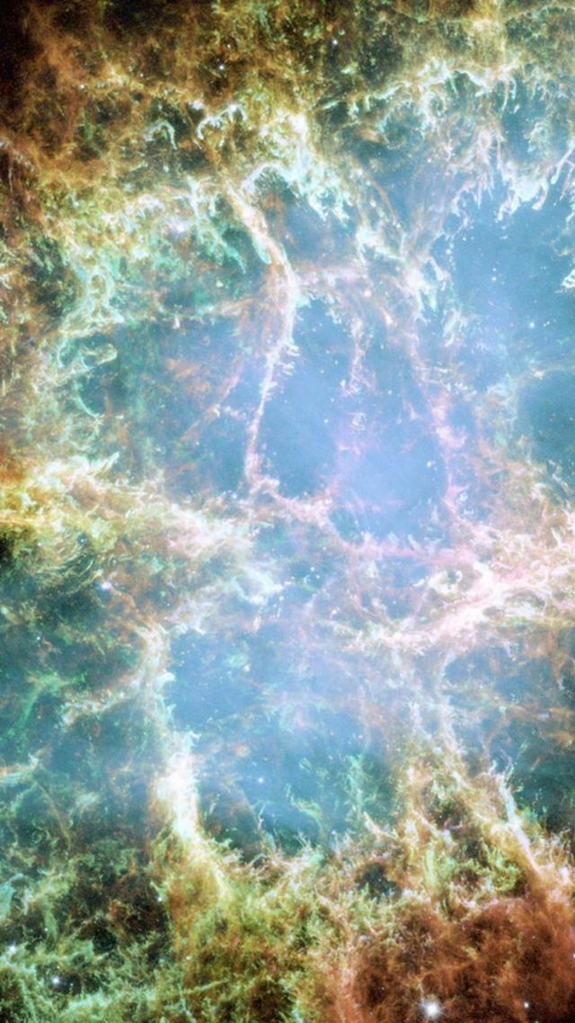 蟹状星云 高清壁纸