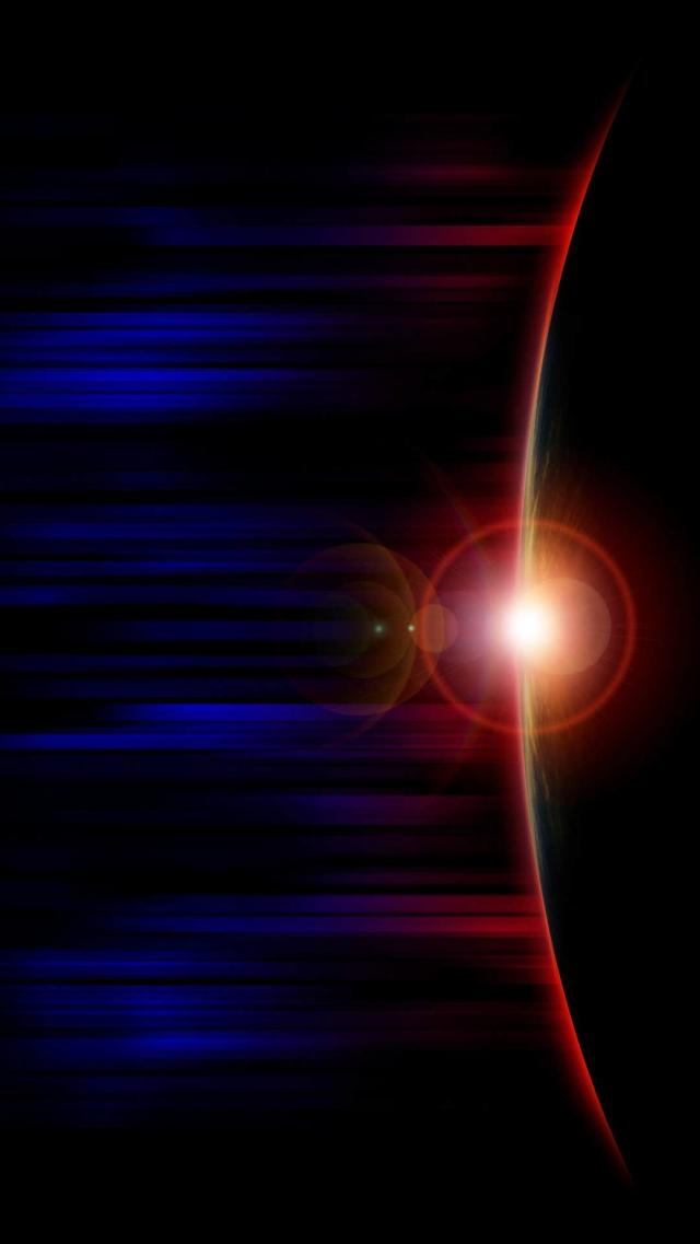 Cool Outlined iPhone X Wallpaper