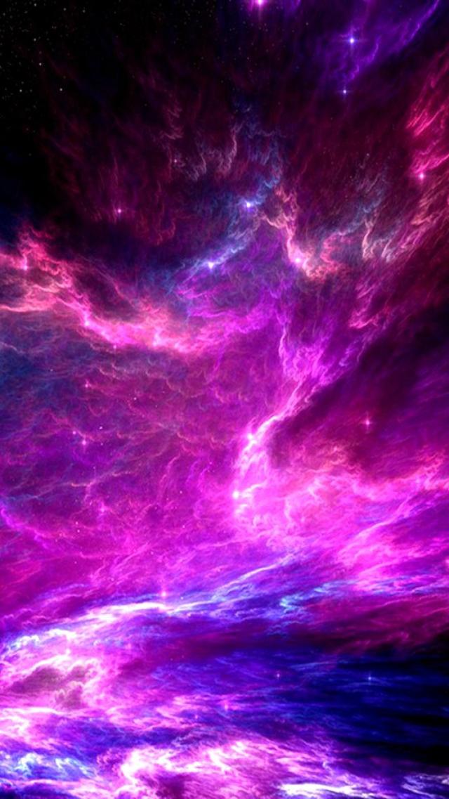 Cloud Purple HD Screen Desktop Wallpaper