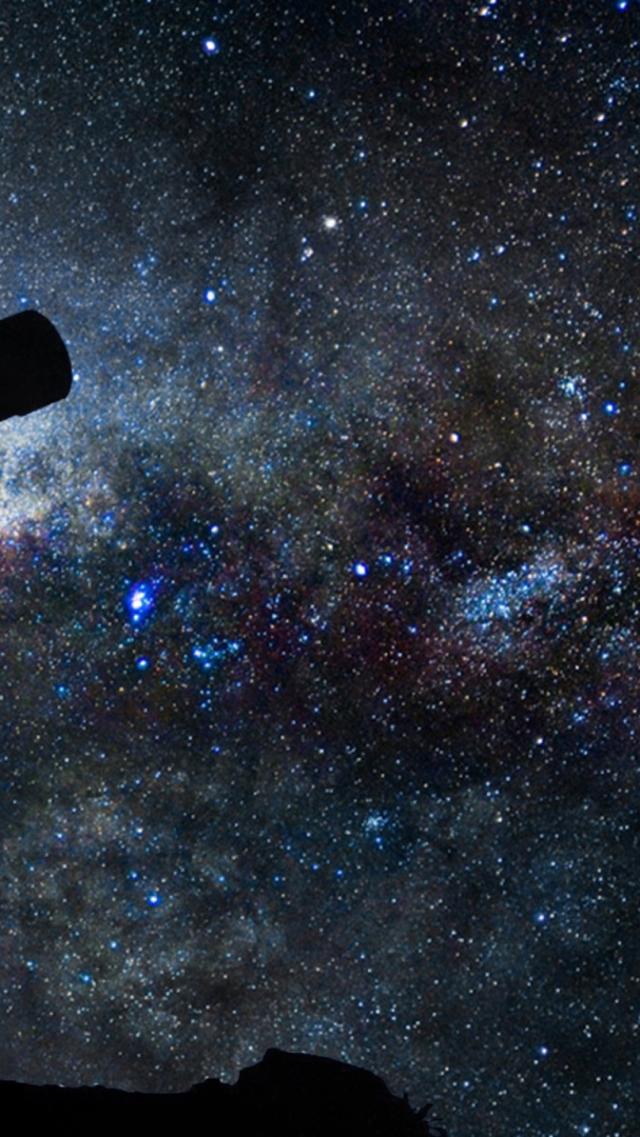 StarsAndTelescopeS4Wallpaper