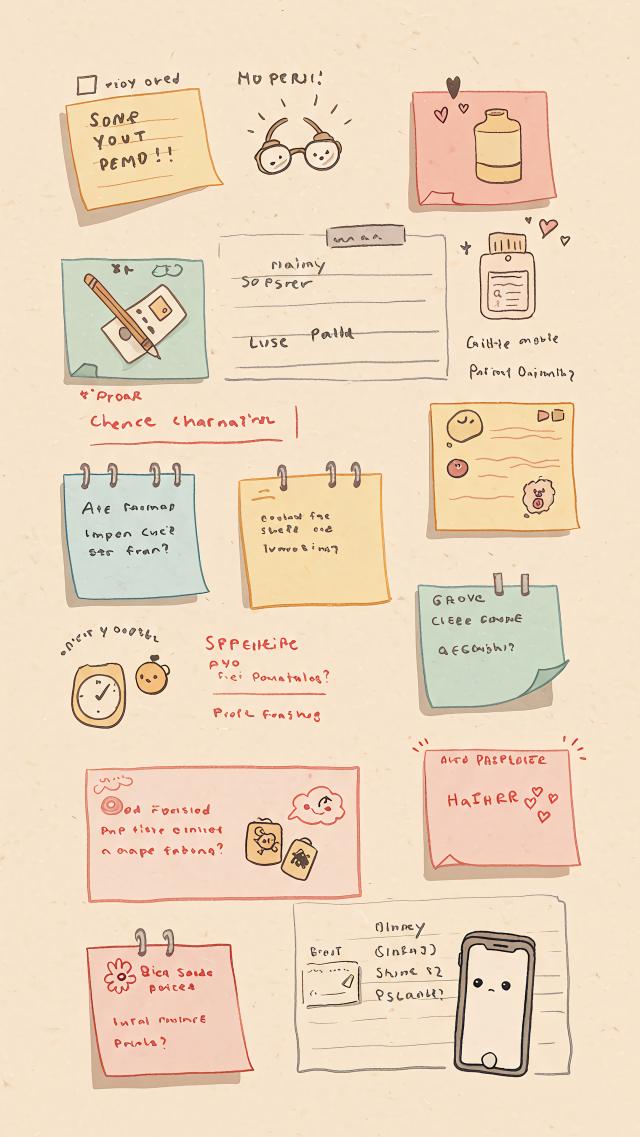 慵懒手绘风 高清壁纸