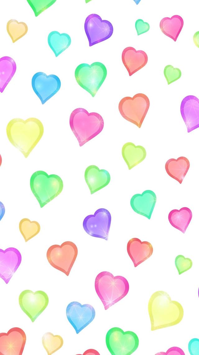 Colorful Heart-Shaped Pattern