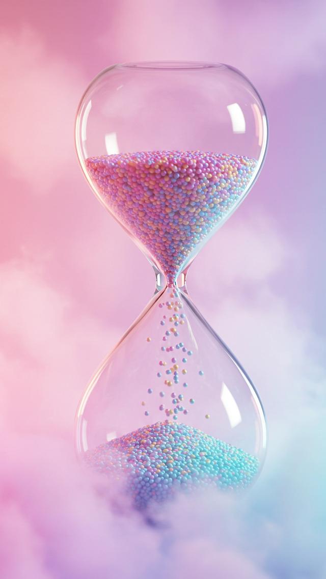 甜美的沙漏 高清壁纸
