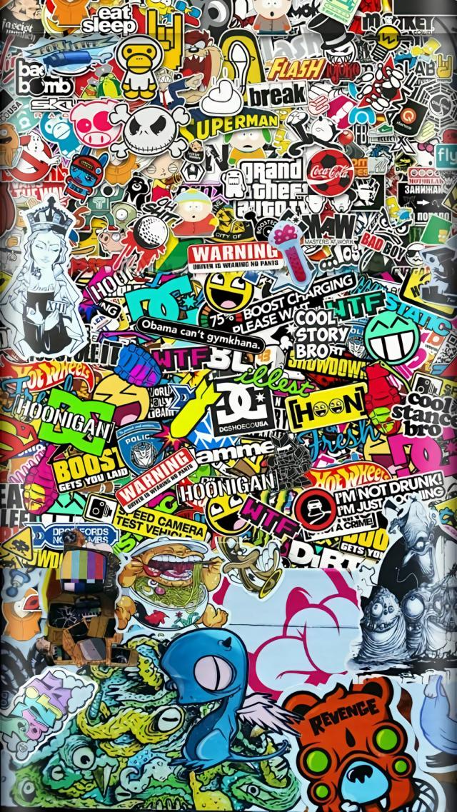 Sticker Bomb