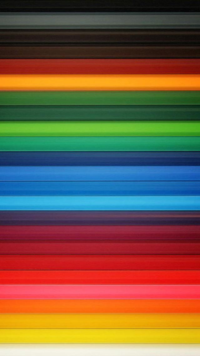 Rainbow Colored Stripes