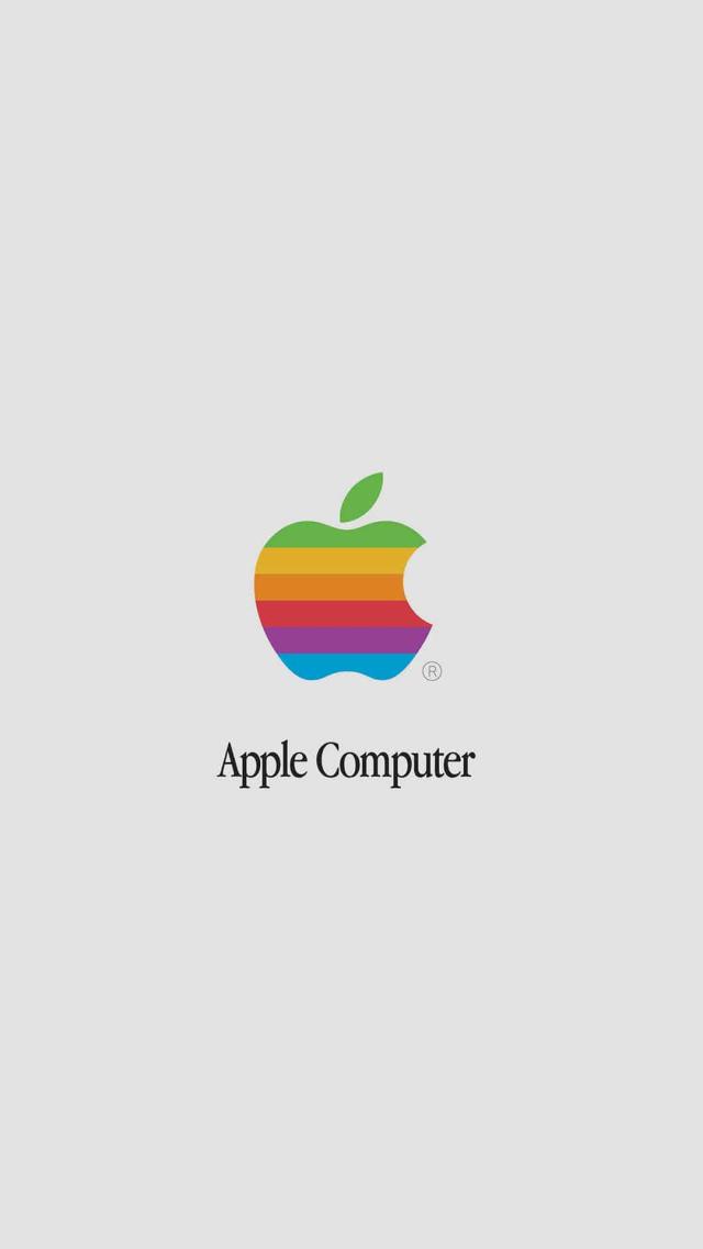 Retro Apple Logo