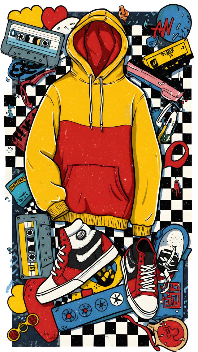 Retro Pop Street Fashion