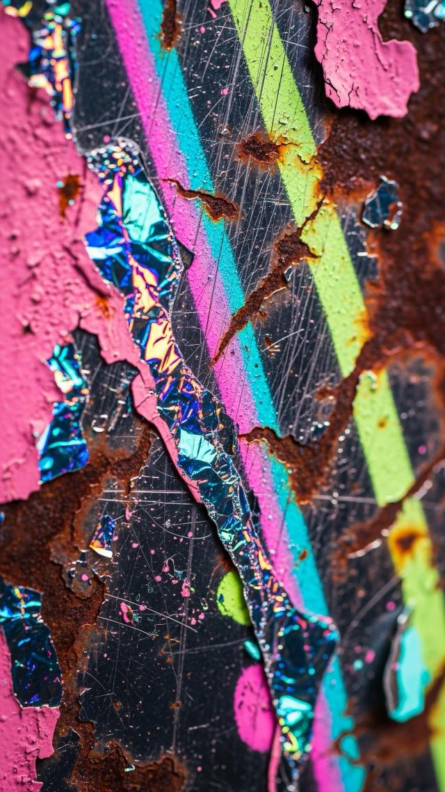 Rusty and Mottled Style