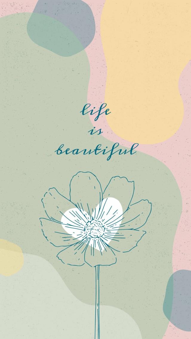 生活是美丽的 高清壁纸
