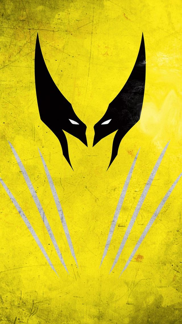 Wolverine Illustration - European and American Style Wallpaper