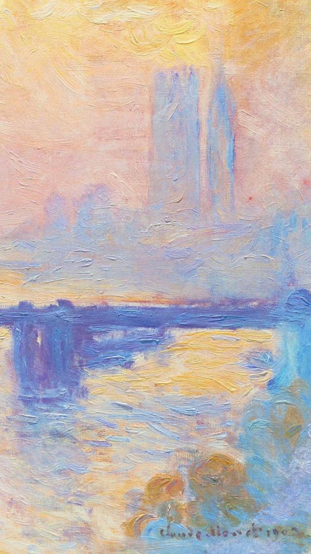 クロード・モネの絵画「チャリング・クロス橋」