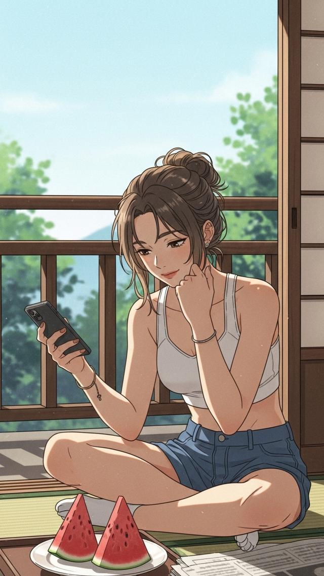 Watermelon and Summer Vacation