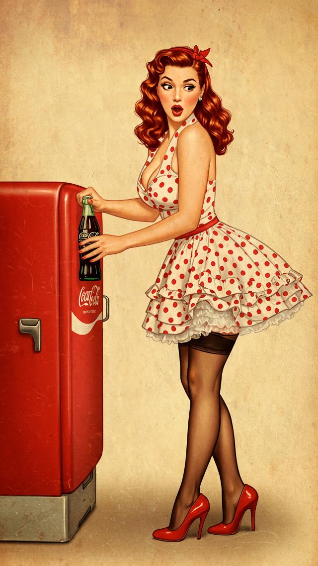 Retro Coca-Cola Poster