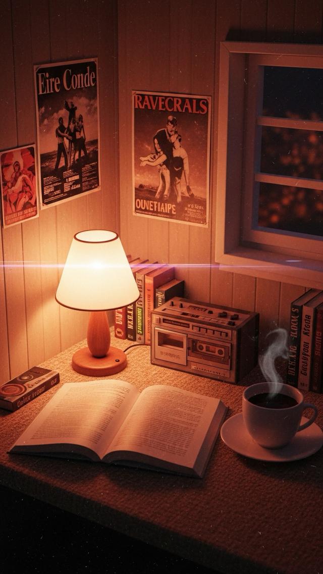 Retro Evening Coffee Time