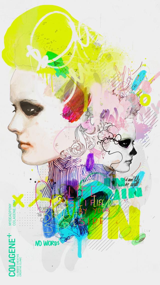 Fashionable Figure Illustration