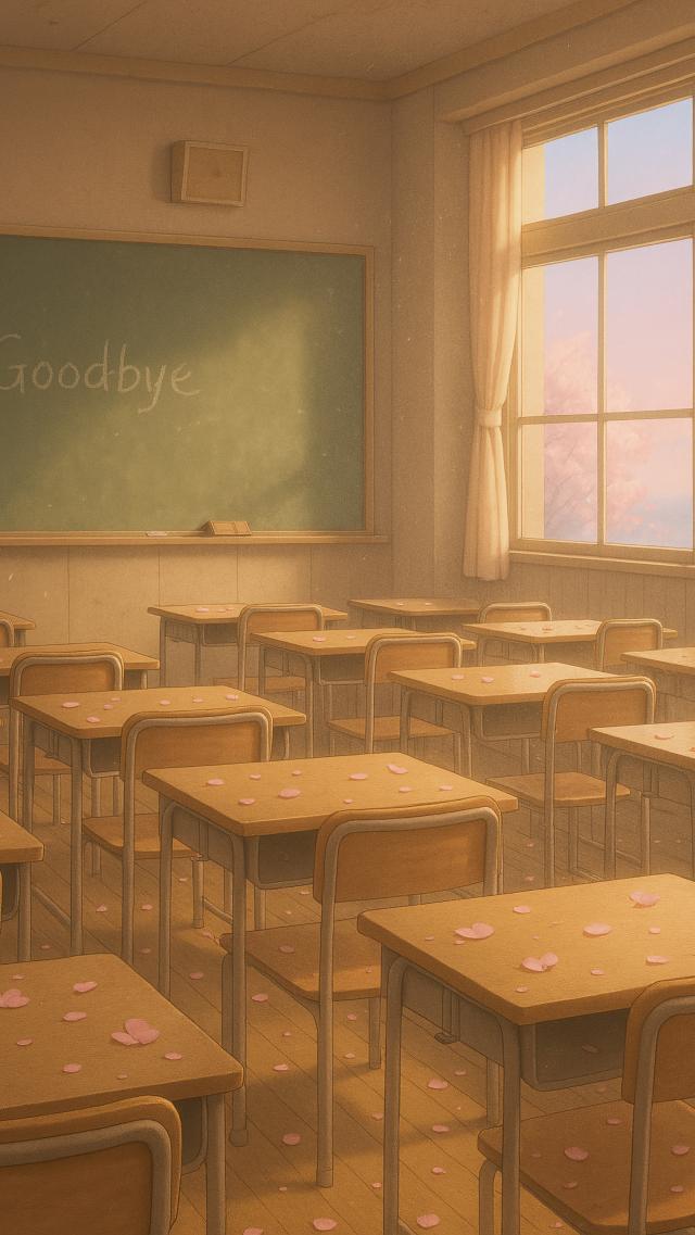 Empty Classroom After Graduation