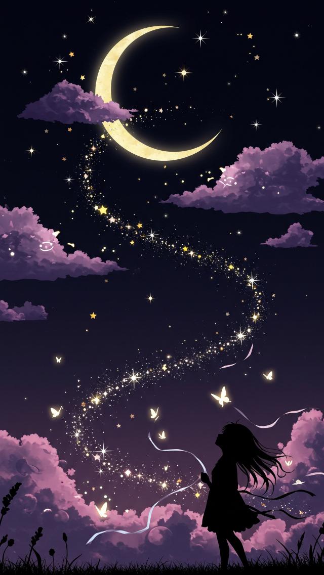 Dreamy Moonlit Night