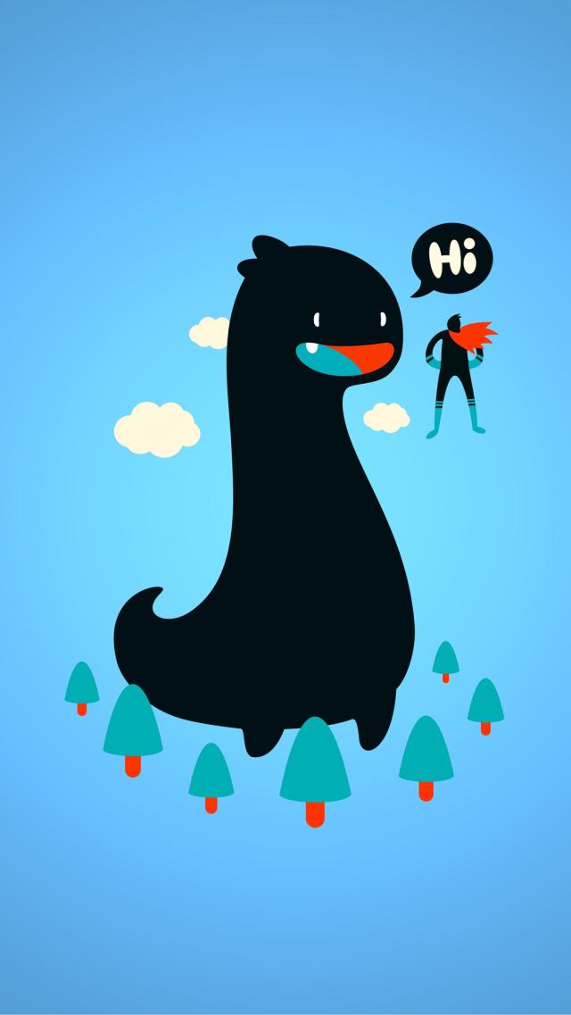 Cute Monster Illustration