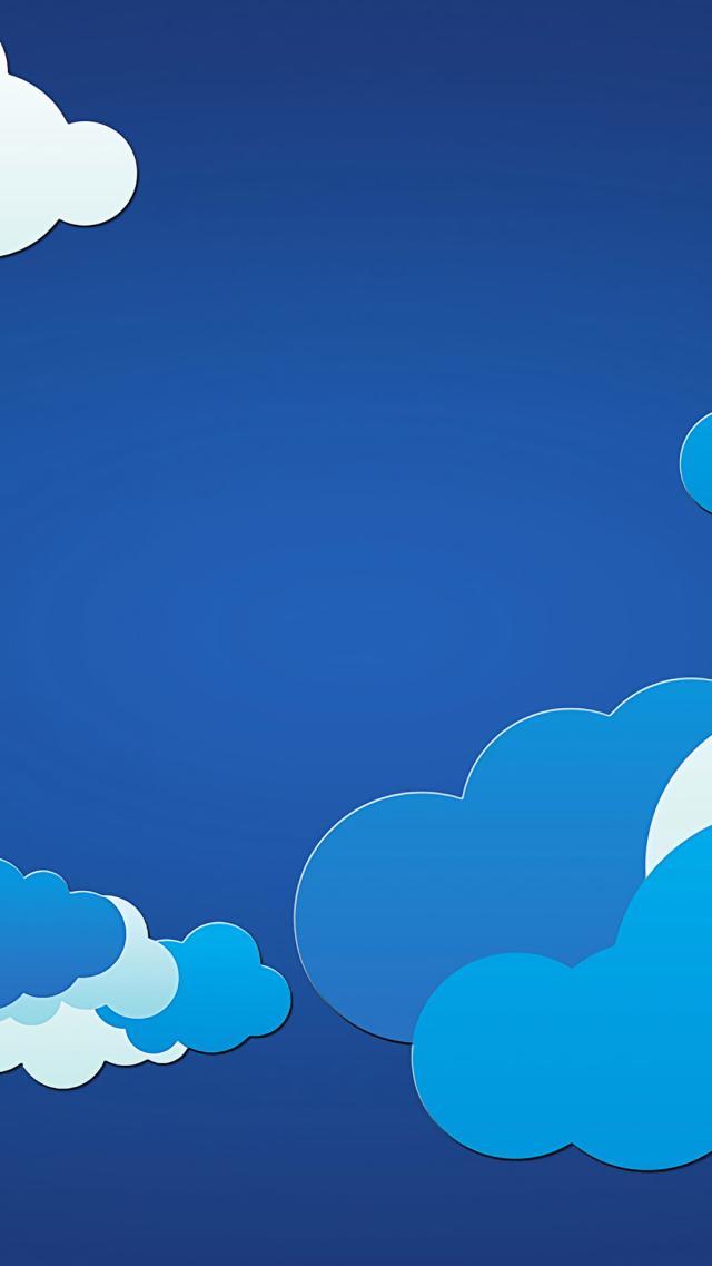 Blue Sky Vector Illustration