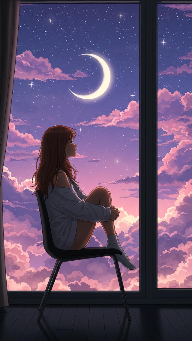 Time Under a Tranquil Moonlit Night