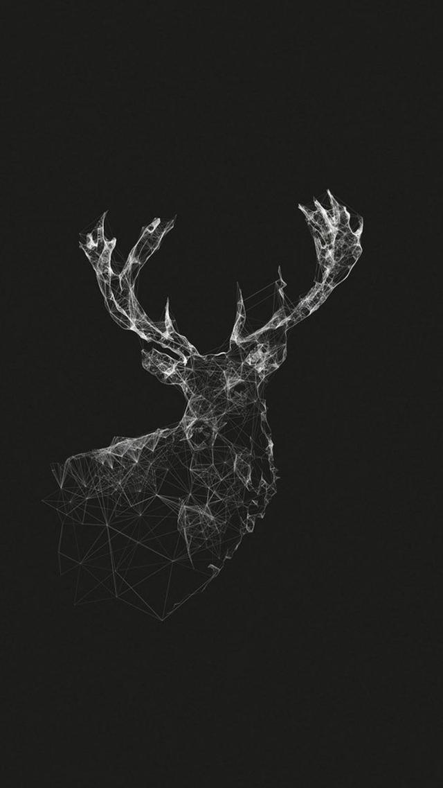 Polygon Stag Samsung HD Wallpaper