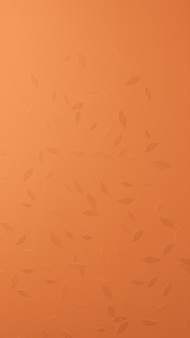 エンボス加工の葉っぱ柄