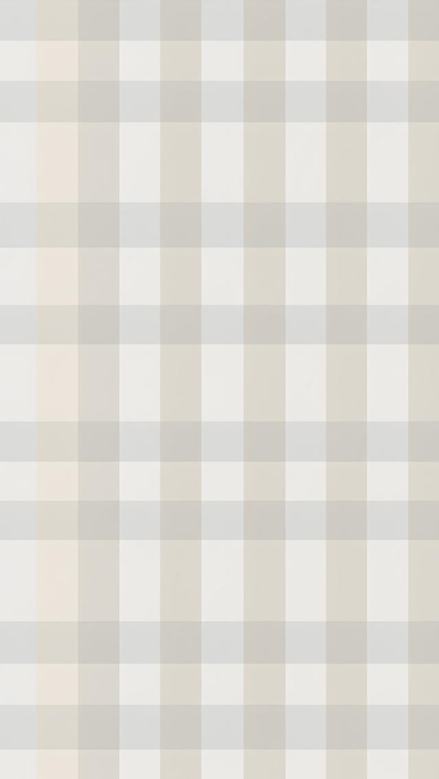 ミニマルなチェック柄