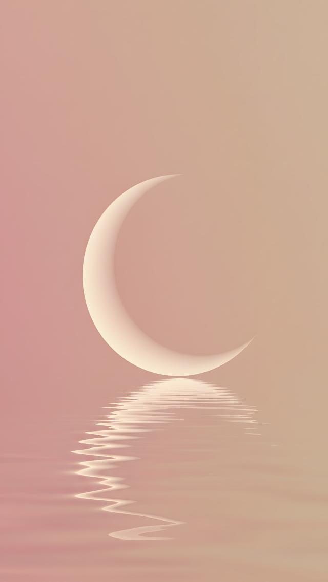 Reflection of the New Moon