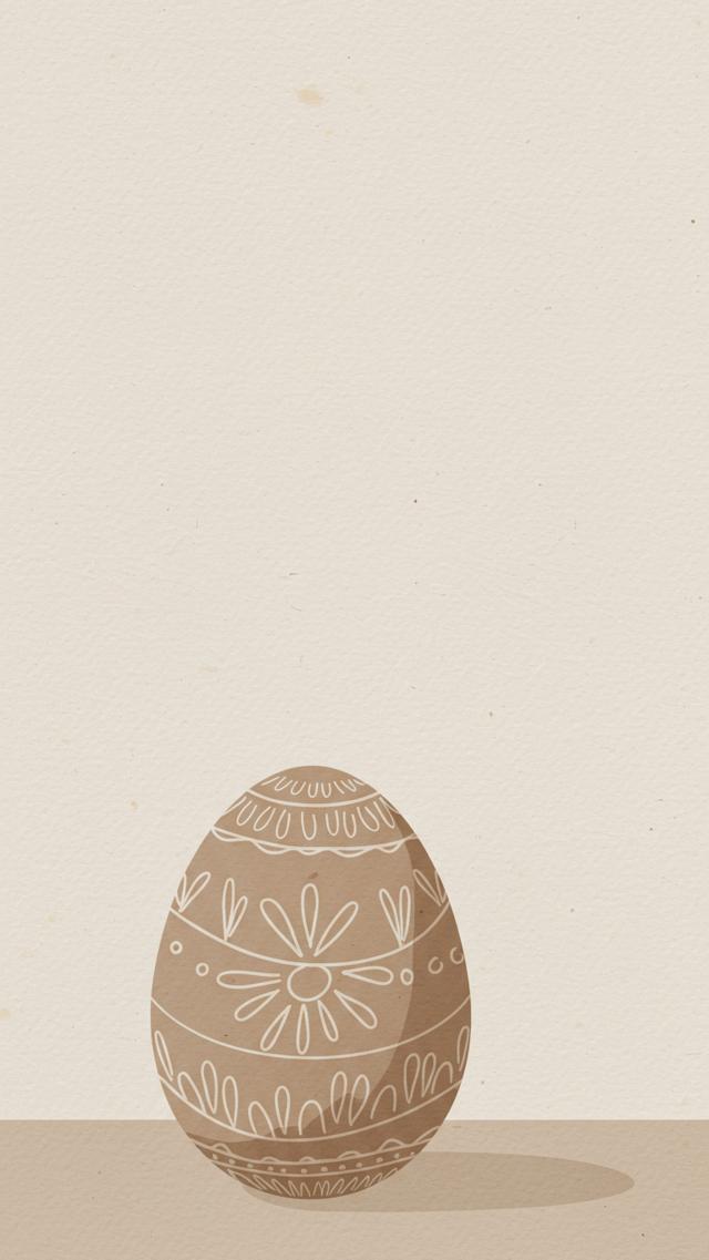 北欧風イースターエッグ