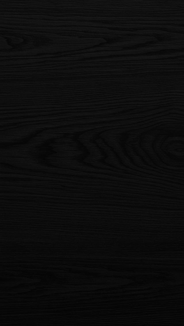 木目 - ブラック